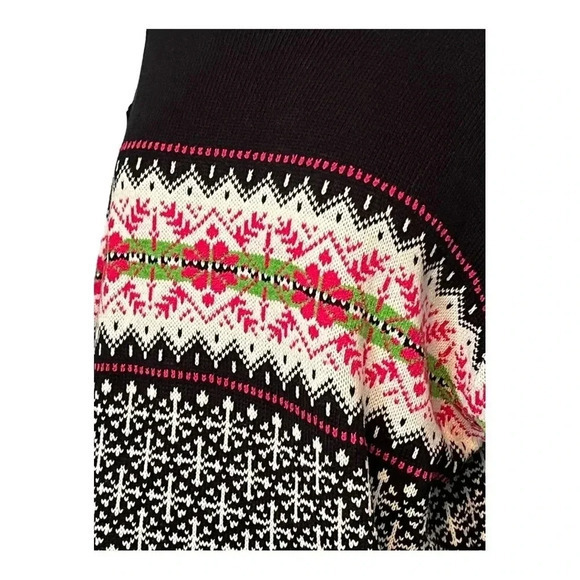 NORTON STUDIO GORGEOUS HOLIDAY SWEATER SNOWFLAKE PATTERN CHRISTMAS‎ SIZE LARGE - Picture 3 of 7
